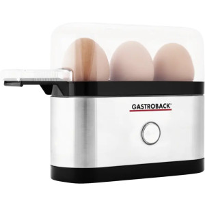 Gastroback 42800 Design Eierkocher Mini 1-3 Eier...