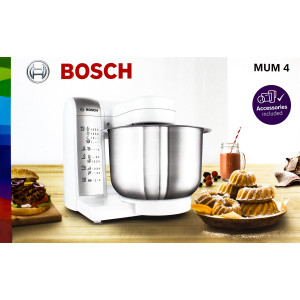 Bosch MUM4880 Küchenmaschine weiß