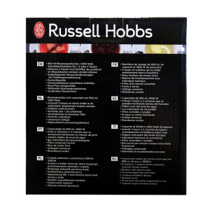 Russell Hobbs 23840-70 Travel Wasserkocher Weiß + 2...