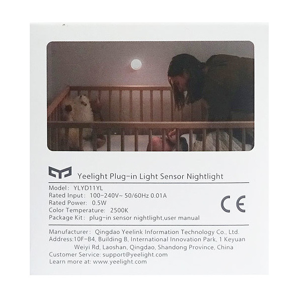 Plug-in Light Sensor Nachtlicht YLYD11YL