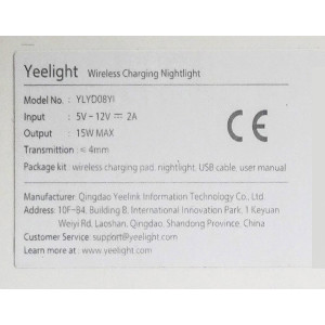 Yeelight YLYD08YI Wireless Charging LED-Nachtlicht