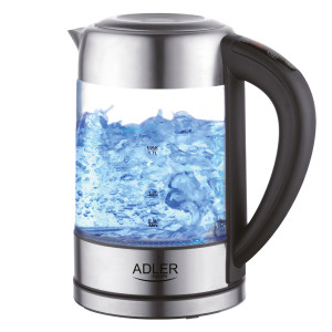 Adler AD 1247 Glas-Wasserkocher 1,7 L mit...