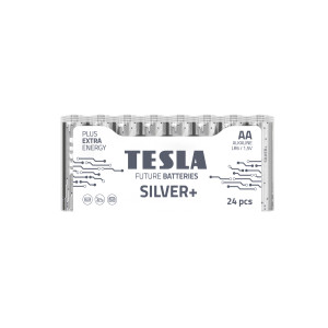 TESLA SILVER+ AA Mignon, LR6 Batterie 1x 24er Pack (24...