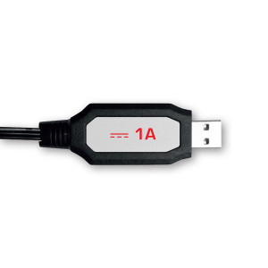Carrera RC 370600057 - USB Cable 1A for LiFePo4 3,2V...