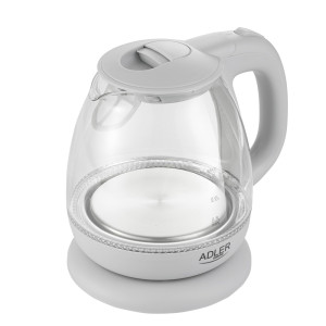 Adler AD 1283G Glas Wasserkocher 1 L 1100 Watt