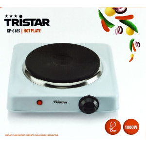 Tristar KP-6185 Elektro-Kochplatte, 1000 Watt