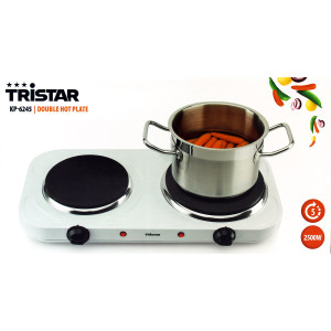 Tristar KP-6245 Doppel-Kochplatte