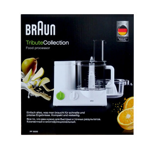 Braun FP 3020 TributeCollection Küchenmaschine...