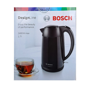 Bosch TWK3P423 DesignLine Wasserkocher 1,7L schwarz