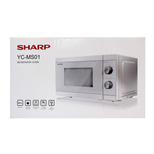 Sharp YC-MS01E-C Mikrowelle weiß 20L, 800W