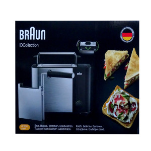 Braun HT 5015BK ID Frühstückkollektion Toaster...