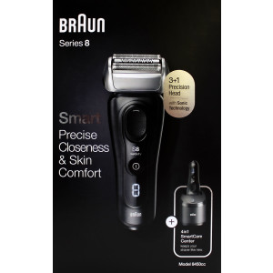 Braun 8450cc Series 8 Wet&Dry Herrenrasierer inkl....