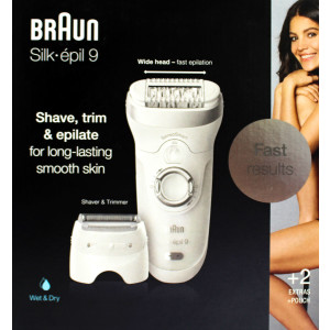 Braun SE9-705 Silk-epil 9 Wet&Dry Epilierer