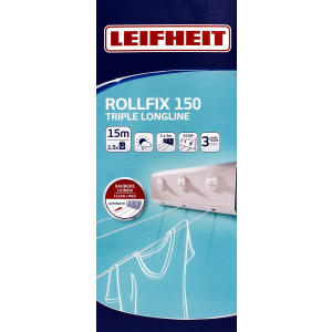 Leifheit 83107 Rollfix 150 Triple Longline...