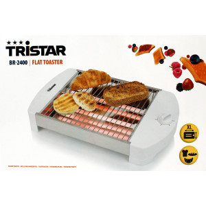 Tristar BR-2400 Brötchenröster Flachtoaster 400...