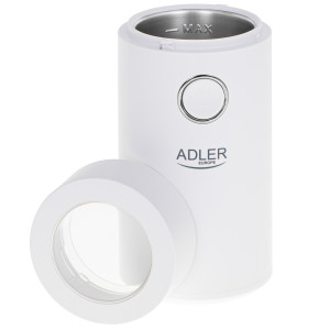 Adler AD 4446ws Kaffeem&uuml;hle 75g 150 Watt Wei&szlig;
