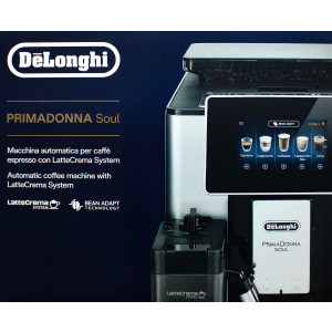 DeLonghi ECAM 610.55.SB PrimaDonna Soul Kaffeevollautomat...