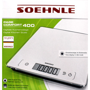 Soehnle 61505 Digitale K&uuml;chenwaage Page Comfort 400