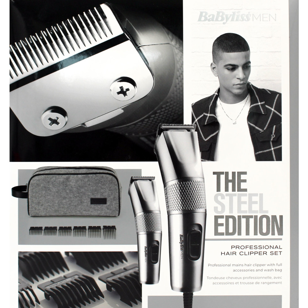 BaByliss 7755PE The Steel Edition Professioneller Haarschneider 