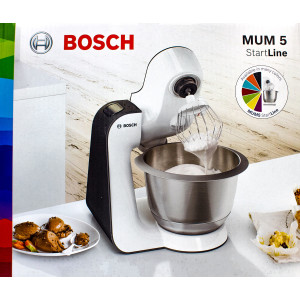 Bosch MUM54P00 Küchenmaschine Lila/Weiß