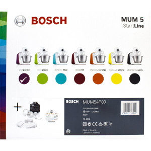 Bosch MUM54P00 Küchenmaschine Lila/Weiß