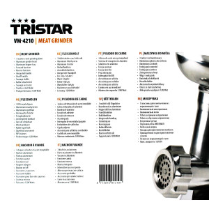 Tristar VM-4210 elektrischer Fleischwolf
