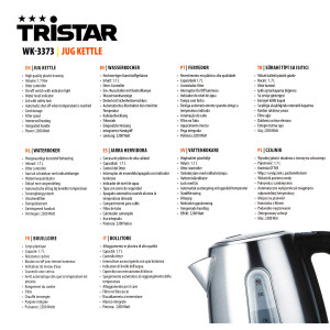 Tristar WK-3373 Design-Wasserkocher