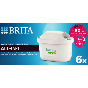Brita Maxtra PRO All-in-One Wasserfilterkartusche 6er-Pack