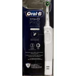 Oral-B D103 Vitality Pro Protect X Clean White elektr....