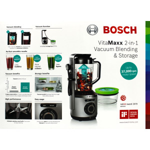Bosch MMBV622M VitaPower Standmixer Vakuum-Mixer inkl....