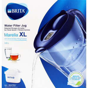 Brita Marella XL Wasserfilter 3,5 L blau + Maxtra Plus...