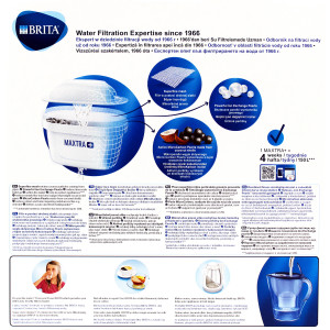 Brita Marella XL Wasserfilter 3,5 L blau + Maxtra Plus...