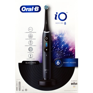 Braun Oral-B iO Series 8 elektr. Zahnb&uuml;rste Black Onyx