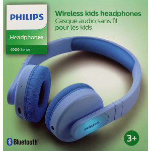 Philips TAK4206BL/00 Kabellose On-Ear-Kopfhörer...