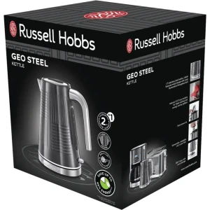 Russell Hobbs Geo Steel Wasserkocher Wasserkocher...
