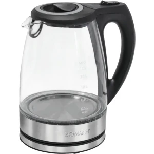 Bomann WKS 6032 G CB Wasserkocher Edelstahl-Glas