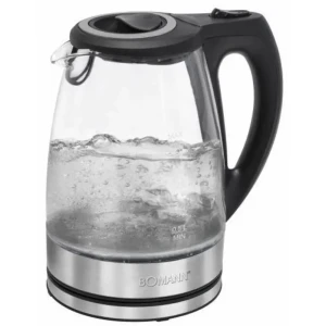 Bomann WKS 6032 G CB Wasserkocher Edelstahl-Glas