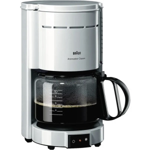 Braun Domestic Home KF 47/1 Aromaster Classic Filter-Kaffeemaschinen Weiss