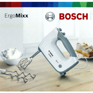 Bosch MFQ 36400 Handmixer ErgoMixx weiß/grau