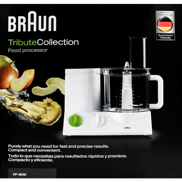 Braun FP 3010 TributeCollection Küchenmaschine weiß