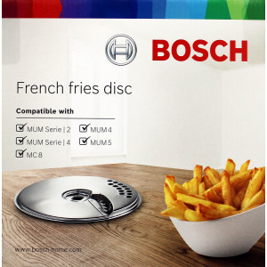 Bosch MUZ45PS1 Schneidescheibe Pommes Frites