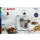 Bosch MUM 54251 Styline Küchenmaschine weiß/silber