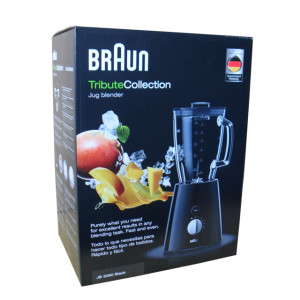 Braun JB 3060 TributeCollection Standmixer schwarz