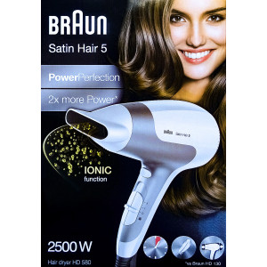 Braun HD 580 Satin Hair Power Perfection solo Haartrockner