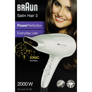 Braun HD 380 Satin Hair Power Perfection Haartrockner