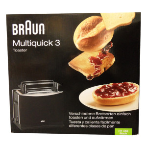 Braun HT 450 Multiquick 3 Toaster schwarz
