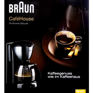 Braun KF 570/1 Deluxe CafeHouse Kaffeemaschine