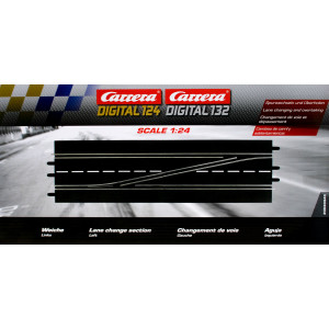 Carrera 20030343 - Digital 124/132 Weiche links