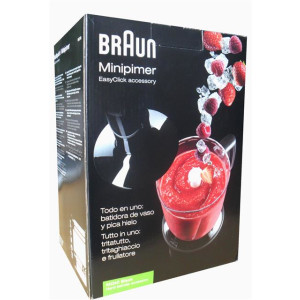 Braun MQ 40 Multiquick Zerkleinerer, 1250 ml, schwarz