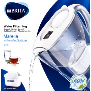 Brita Marella Cool Wasserfilter 2,4 L weiß inkl....